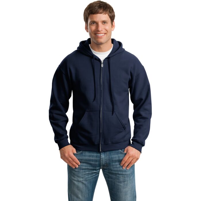 Heavy Blend Full Zip Hooded Sweatshirt Thumbnail